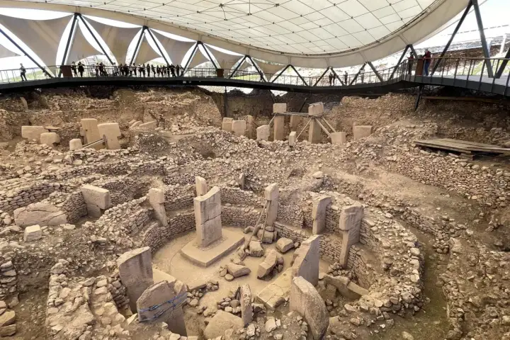 Gobeklitepe archaeological site in Sanliurfa Turkey