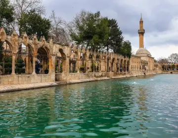Pool of Abraham in Sanliurfa on an Eastern Turkey tour
