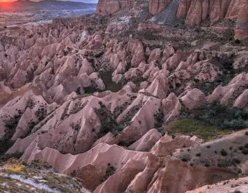 Percorso trekking di Rose Valley nel Tour Giallo della Cappadocia