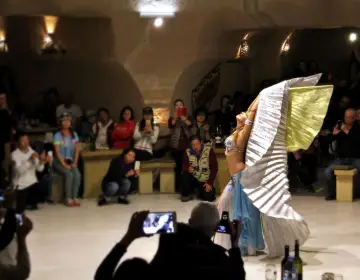 Traditional Turkish wedding dance show in Cappadocia