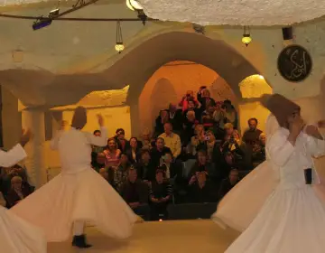 Whirling Dervish performance at Turkish Night Cappadocia