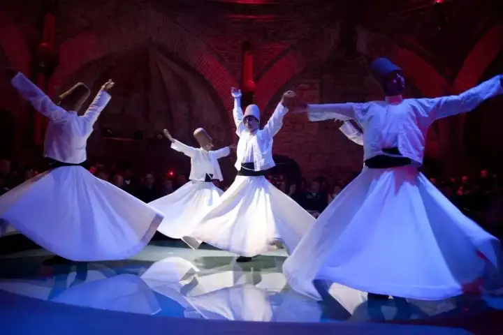Hodjapasha Whirling Dervish show ensemble
