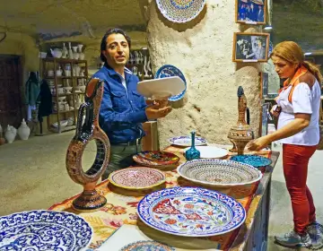 Laboratorio di ceramica ad Avanos nel Tour Rosso della Cappadocia