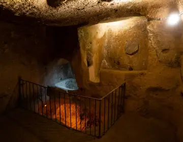 Underground City stone corridor