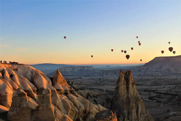 Belvedere di Pigeon Valley nel Tour Giallo della Cappadocia